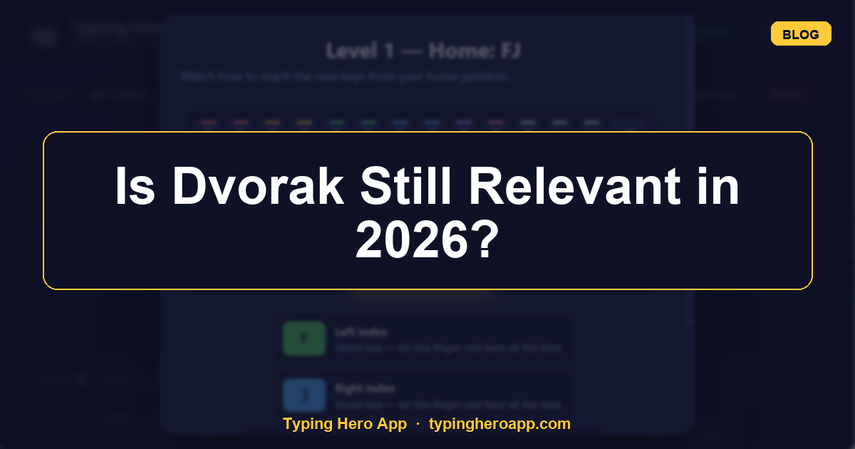 Is Dvorak Still Relevant in 2026?