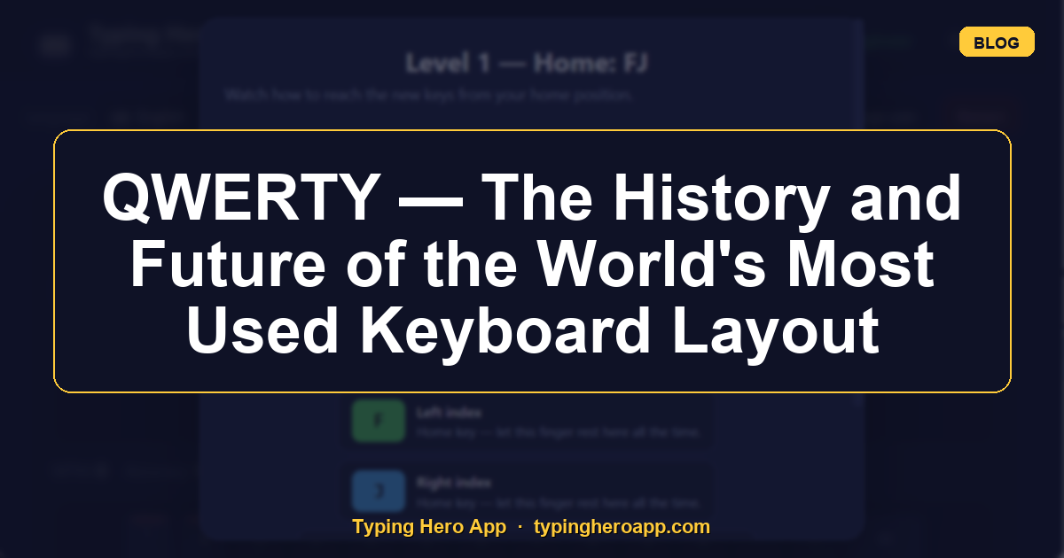 QWERTY — The History and Future of the World's Most Used Keyboard Layout